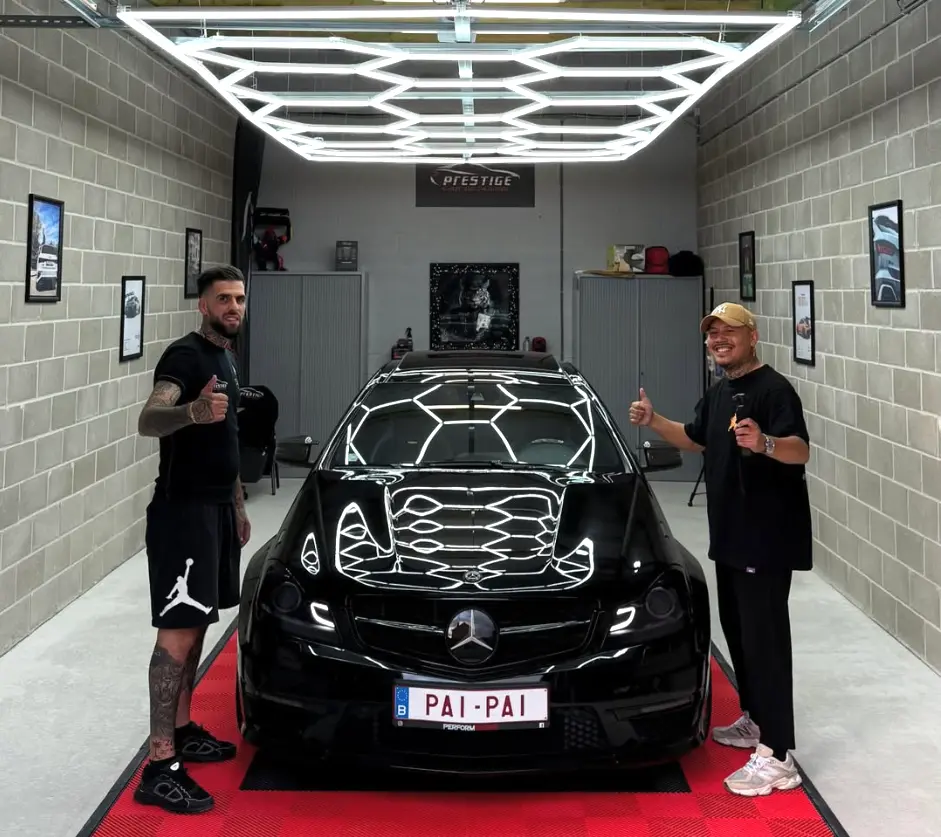 Mercedes AMG détailing